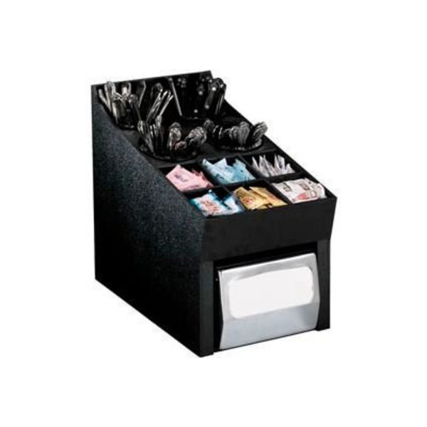 Dispense Rite Dispense-Rite Countertop Silverware, Condiment and Napkin Organizer NLO-SWNH